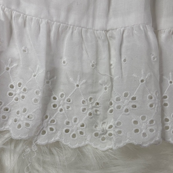 OshKosh B'gosh White Eyelet Casual Dress - Picture 5 of 10